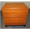 Image 1 : Saniharto CG-102A Wooden 2-Drawer Nightstand 26"x22"x22"H