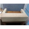 Image 2 : Wooden Reception Desk w/ Rear Drawers & White Top 47"x31"x45"H