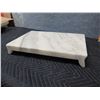 Image 10 : Sutherland Solid Stone Footed Tray 19" x 13" x 3"H