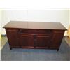 Image 2 : Pottery Barn Wooden Sideboard w/ Shelving, Cabinet, Drawers & Side Cabinets 66"x22"32"H