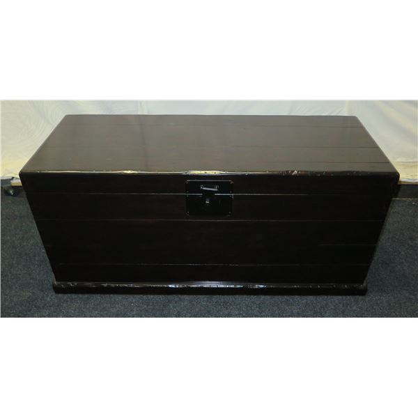 Pottery Barn 7873045 Wooden Emmett Trunk 44" x 18" x 20"H