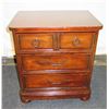 Image 1 : Bernhardt Furniture Co. 322-229 Wooden Nightstand w/ 3 Drawers 28" x 20" x 30"H