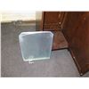 Image 2 : Touchstone Wooden Single Door Side Table 23"x19"x40"H (door panel loose)