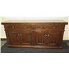 Image 1 : Emerald Home Furnishings Wooden Sideboard w/ Cabinets & Drawers 76" x 18" x 36"H