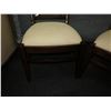 Image 5 : Qty 2 Pottery Barn Wooden Chairs w/ Upholstered Seats