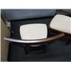 Image 8 : Qty 2 Pottery Barn Wooden Chairs w/ Upholstered Seats