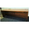 Image 1 : New Saniharto CG-102L Long Wooden Desk (Left) 93" x 24" x 30"H