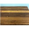 Image 13 : Large Hardwood Table 92" x 45" x 2.5" Thick (Two Bases are Not Attached)