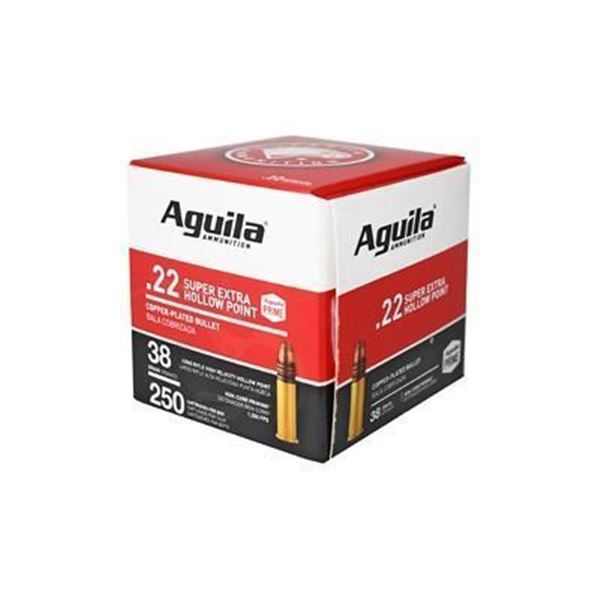 AGUILA 22LR HV HP 38 GR  - 1000 Rounds