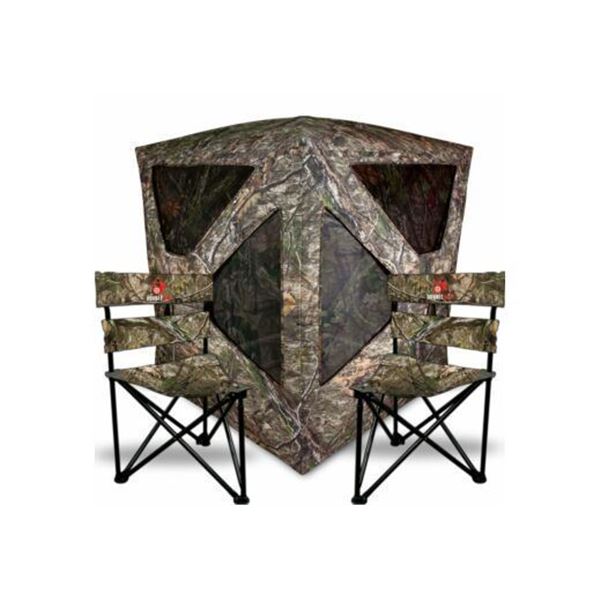 PRIMOS DOUBLE BULL BLIND ROUGHNECK & TRI STOOL COMBO