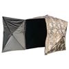 Image 1 : MUDDY GROUND BLIND THE GARAGE 64.5"W X 88"L X 67"T CAMO
