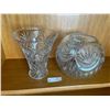 Image 1 : Two Large Craystal Vases