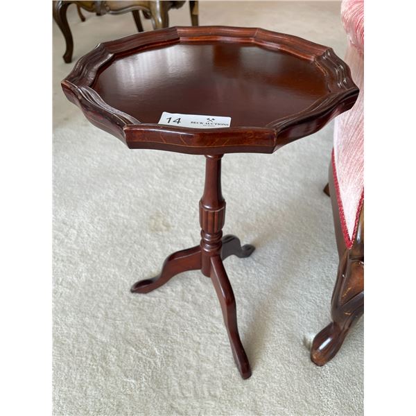 Pair of Mahogany Side Tables - 20T x 12W inches