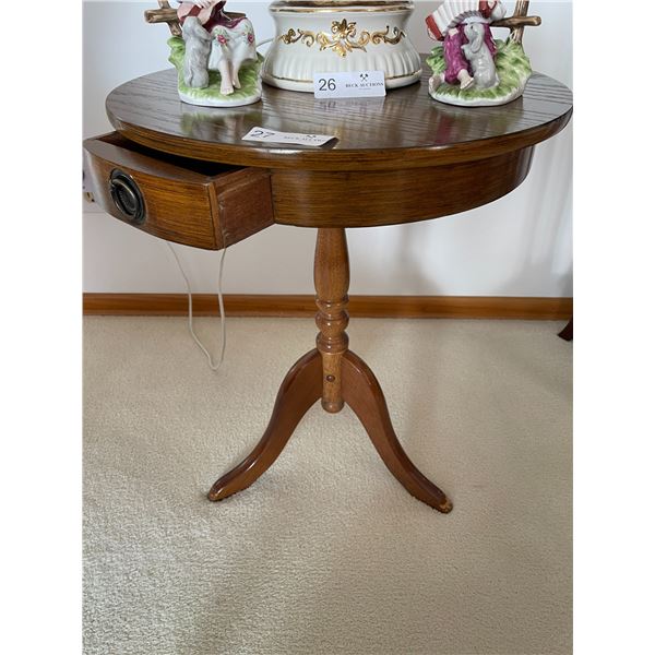 Round Side Table -  18W x 21.5T