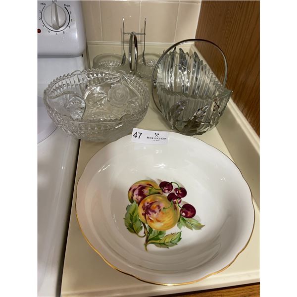 Beautiful Crystal Serving Dishes