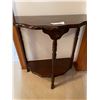 Image 1 : Dark Wooden Side Table - 23L x 12D x 22T