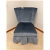 Image 1 : Blue Bedroom Chair - 24W x 27D x 33T