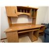 Image 1 : Ikea Desk with a Side Shelf - 48L x 43D x 58T