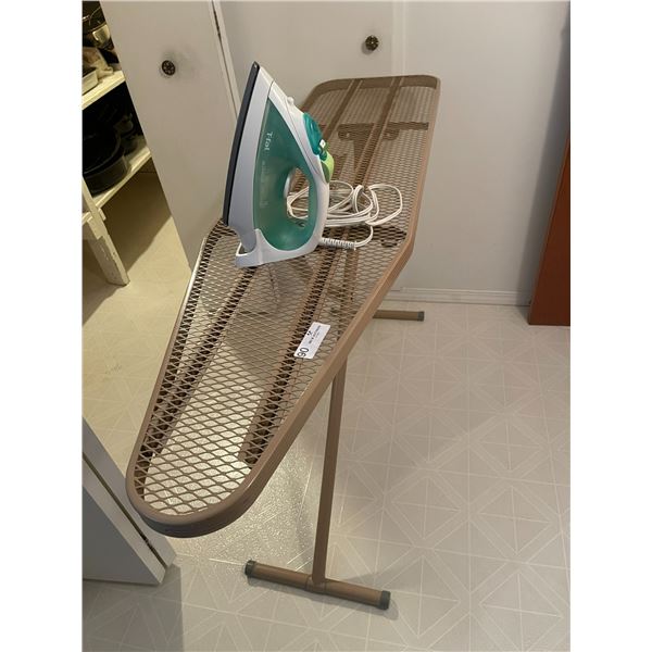 Ironing Board and Iron