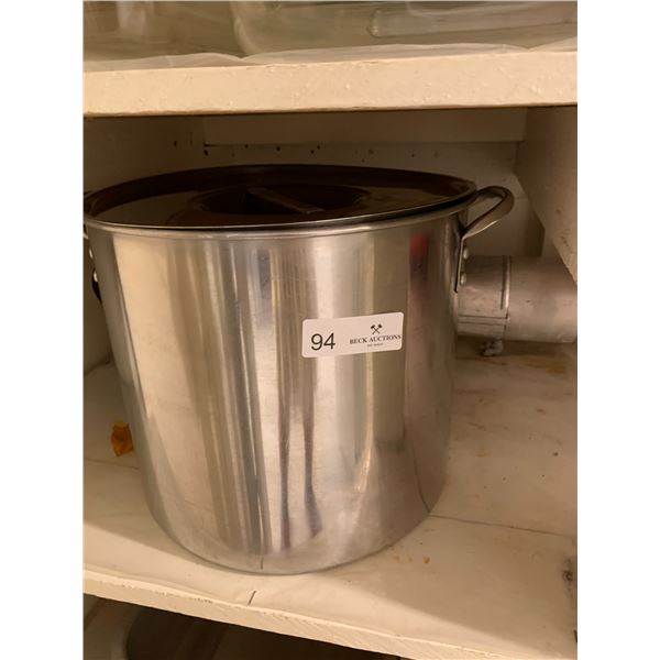 GIant Stainless Steel Soup Pots and Electric Wok