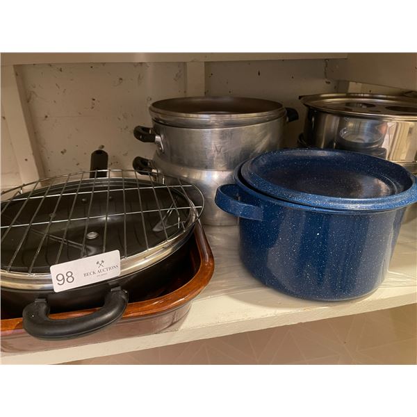 Collection of Assorted Pots and Boilers