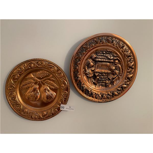 Copper Plate Wall Art