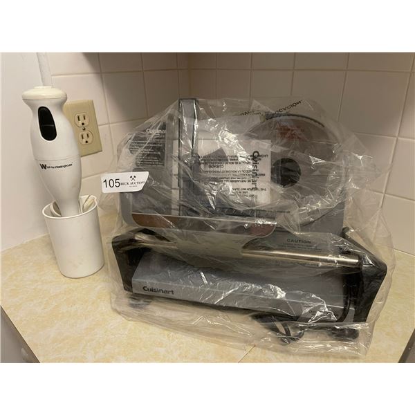 Cusinart Deli Slicer Emerzion Blender