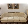Image 1 : Victorian Style Couch Velour 92L x 32D x 33T
