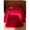 Image 1 : Red Parlour Chair 28W x 25D x 29T