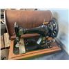 Image 2 : Antique Sewing Machine in Wooden Case