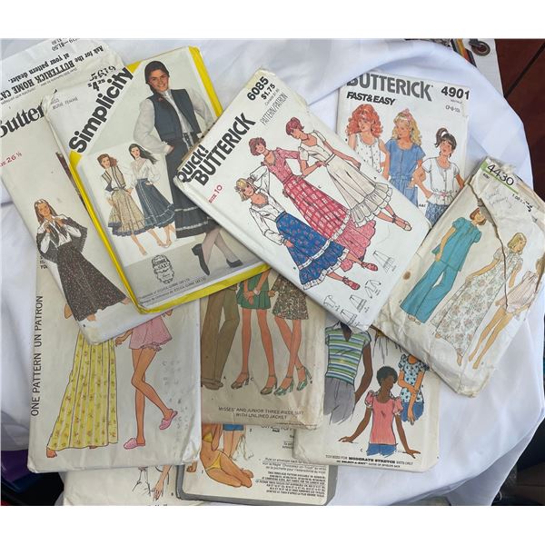 Vintage Clothing Patterns