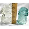 Image 2 : TWO Glass Insulators