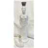 Image 1 : TWO Avon Bottles,  Milk Glass,  Woman and Swan