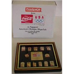 Coca-Cola Olympic Collectors Pin Set