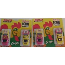 Lot Of 4 Mini Cars 2 LaBonte & 2 #1