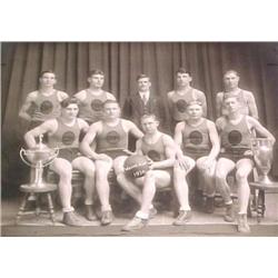 1920's Wayne Knitting Basketball Photo