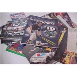 Nascar Paper Items