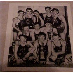 1950's Press Basket Ball Photo
