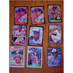 Lot of 9 BaseBall Cards Cal Ripken Jr.