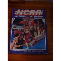 1987 NCAA Final Four Program