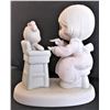 Image 2 : Precious Moments "Sharing" 1994 Members Only Figurine - In Box