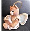 Image 2 : Calico Kittens "Kitten Angel Reading Book" Ornament 1993 - In Box