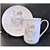 Image 1 : Precious Moments November Tea Cup and Plate