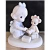 Image 1 : Precious Moments "Caring" 1994 Members Only Figurine - In Box