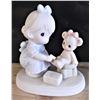 Image 1 : Precious Moments "Caring" 1994 Members Only Figurine - In Box