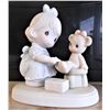 Image 2 : Precious Moments "Caring" 1994 Members Only Figurine - In Box