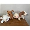 Image 1 : FOUR TY Beanie Babies , Two Sheep and Two Dogs