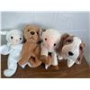 Image 2 : FOUR TY Beanie Babies , Two Sheep and Two Dogs
