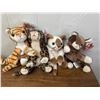 Image 1 : FOUR TY Beanie Baby Cats