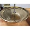 Image 2 : Qty 2 Three-Tier Round Metal Serving Dishes